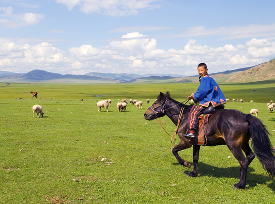 【购实惠】【专列外蒙乌兰巴托】蒙古专列+巴士+探寻骑士的国度8天7晚